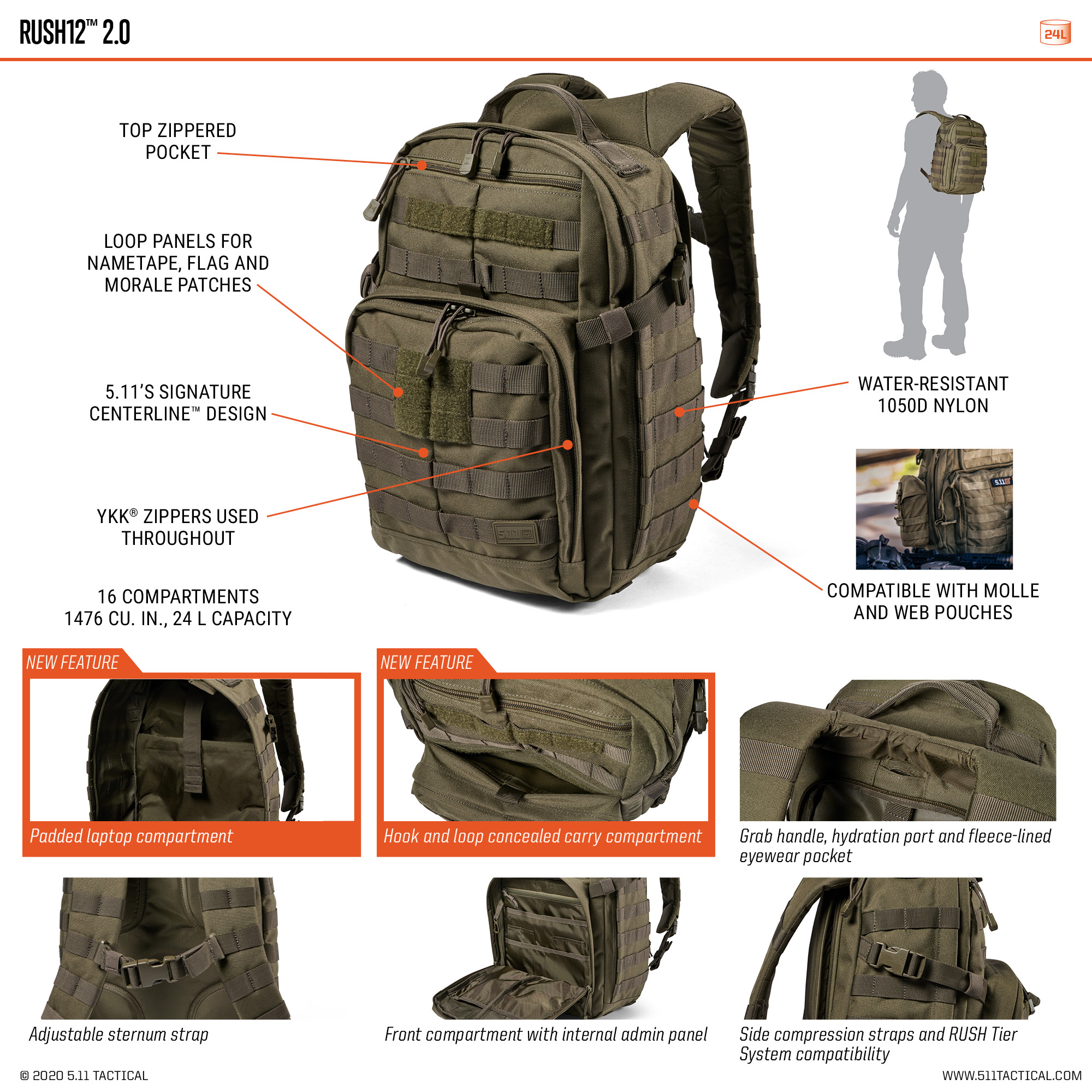 The NEW 5.11 backpack is here! - Tactical Solutions NZ