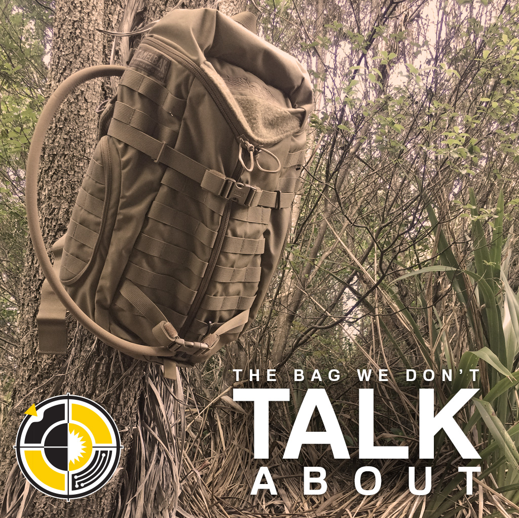 A backpack that we've had years but only releasing now. The Camelbak TriZip Tactical Solutions